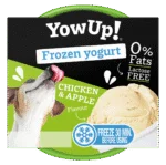 Einfrierbarer Joghurtsnack für Hunde und Katzen, Hähnchen und Apfel, 110 g – YowUp! Frozen Yoghurt Chicken & Apple