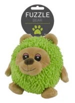Hundekuscheltier Bär mit Quietscher, 14 cm – Fuzzle