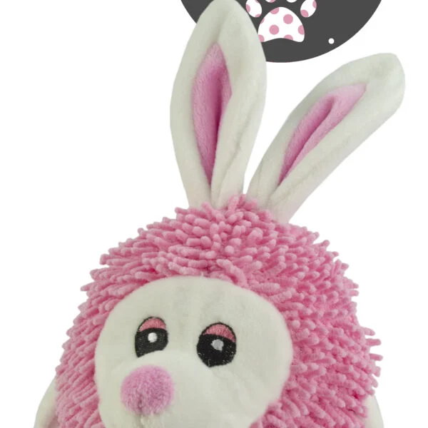 Hundekuscheltier Kaninchen mit Quietscher, 23 cm – Fuzzle