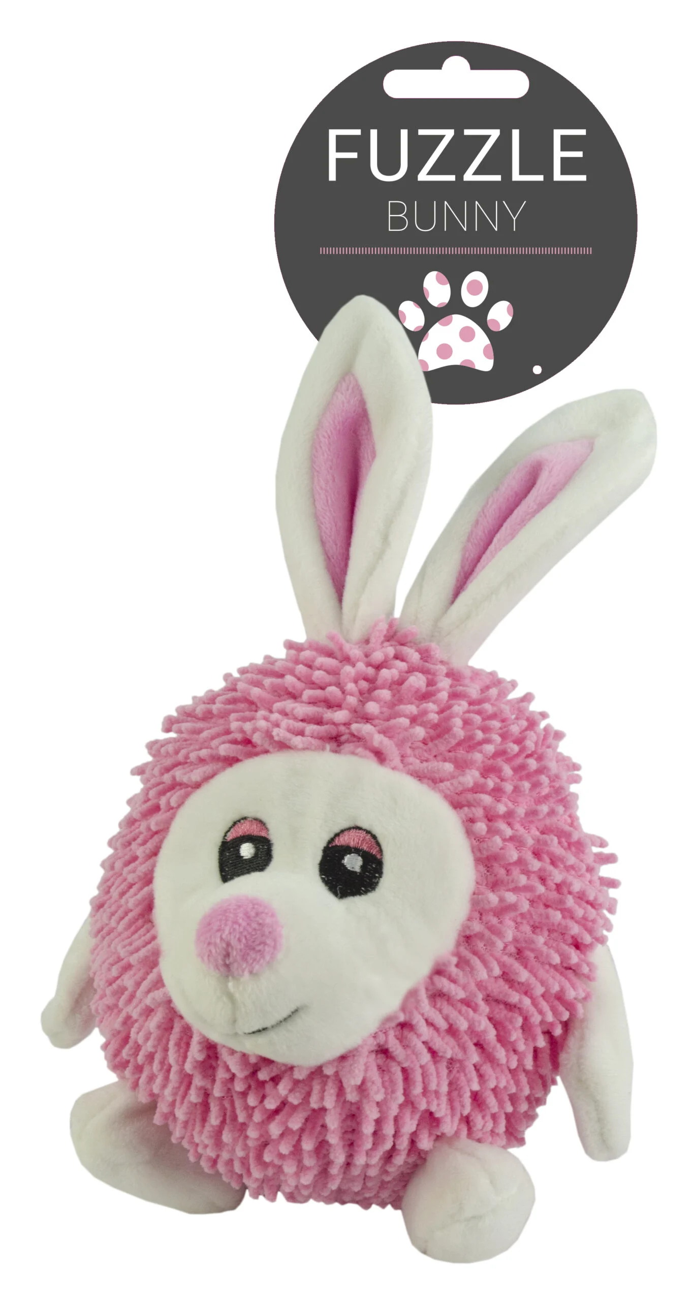 Hundekuscheltier Kaninchen mit Quietscher, 23 cm – Fuzzle – Bild 1