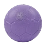 Hundeball zum Apportieren, hellviolett, 15 cm – Jolly Pets Jolly Soccer Ball