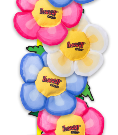 Displaystreifen mit 12 Spielblumen – Yeowww! Daisy’s Flower Tops