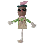 Zerrspielzeug Vogelscheuche mit Knisterkörper und Seil – Garden Paws Scarecrow Scary Harry M – Bild 2