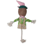 Zerrspielzeug Vogelscheuche mit Knisterkörper und Seil – Garden Paws Scarecrow Scary Harry M – Bild 3