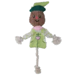 Zerrspielzeug Vogel mit knisterndem Körper und Seil – Garden Paws Scarecrow Indy Fields M – Bild 2