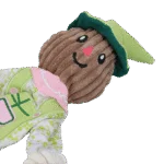 Zerrspielzeug Vogel mit knisterndem Körper und Seil – Garden Paws Scarecrow Indy Fields M – Bild 4
