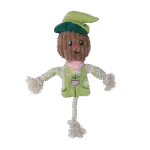 Zerrspielzeug Vogelscheuche mit knisterndem Körper und Seil – Garden Paws Scarecrow Indy Fields S – Bild 2