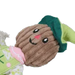 Zerrspielzeug Vogelscheuche mit knisterndem Körper und Seil – Garden Paws Scarecrow Indy Fields S – Bild 4