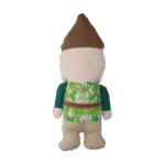 Hundekuscheltier Gartenzwerg mit Quietscher M – Garden Paws Garden Gnome Smirking Steve M – Bild 3