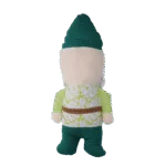 Hundekuscheltier Gartenzwerg mit Quietscher M – Garden Paws Garden Gnome Gentle George M – Bild 3