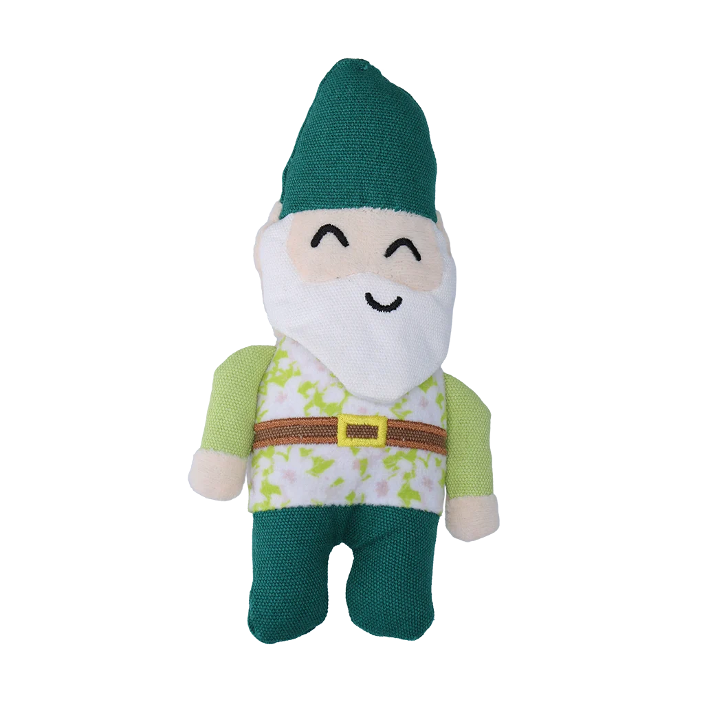 Hundespielzeug Gartenzwerg mit Quietscher S – Garden Paws Garden Gnome Gentle George S – Bild 3