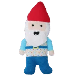 Hundespielzeug Gartenzwerg mit Quietscher M – Garden Paws Garden Gnome Happy Henry M – Bild 2