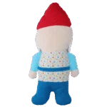 Hundespielzeug Gartenzwerg mit Quietscher M – Garden Paws Garden Gnome Happy Henry M – Bild 3