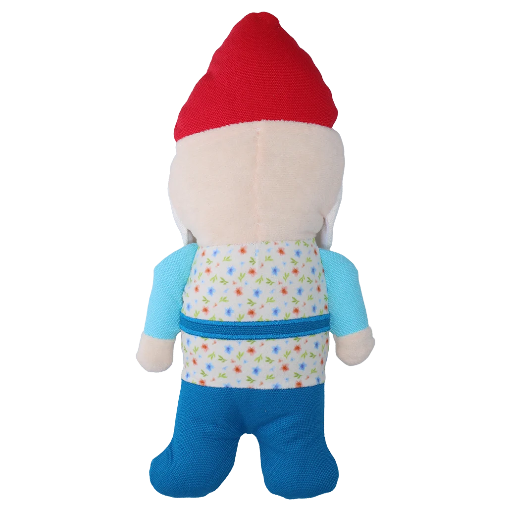 Hundespielzeug Gartenzwerg mit Quietscher M – Garden Paws Garden Gnome Happy Henry M – Bild 3