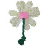 Hundekuscheltier Blume mit Seil, M – Garden Paws Flower Spring Sakura – Bild 3