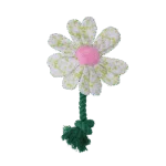 Hundespielzeug Blume mit Seil, S – Garden Paws Flower Spring Sakura – Bild 2
