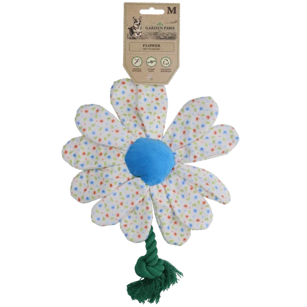 Hundekuscheltier Blume mit Tau, M – Garden Paws Flower Sky Flowers