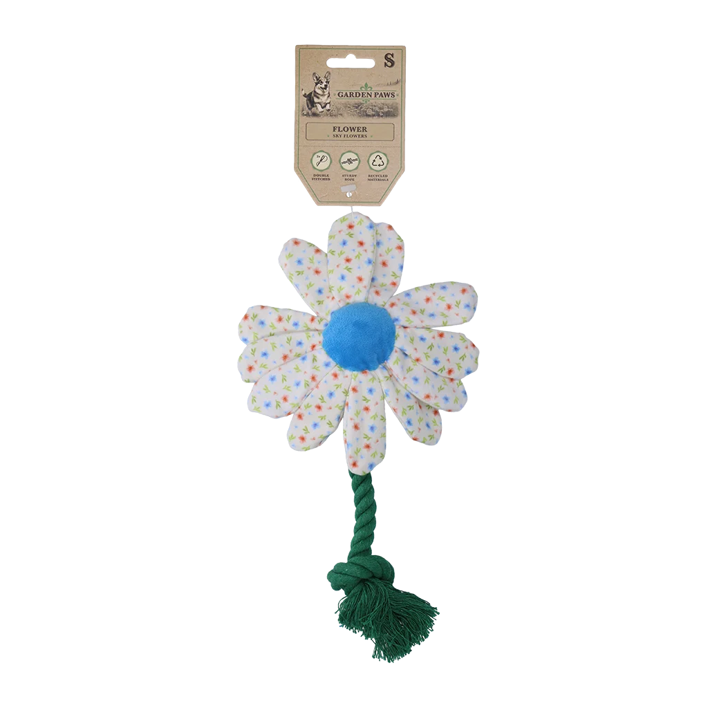 Hundekuscheltier Blume mit Tau, S – Garden Paws Flower Sky Flowers – Bild 1
