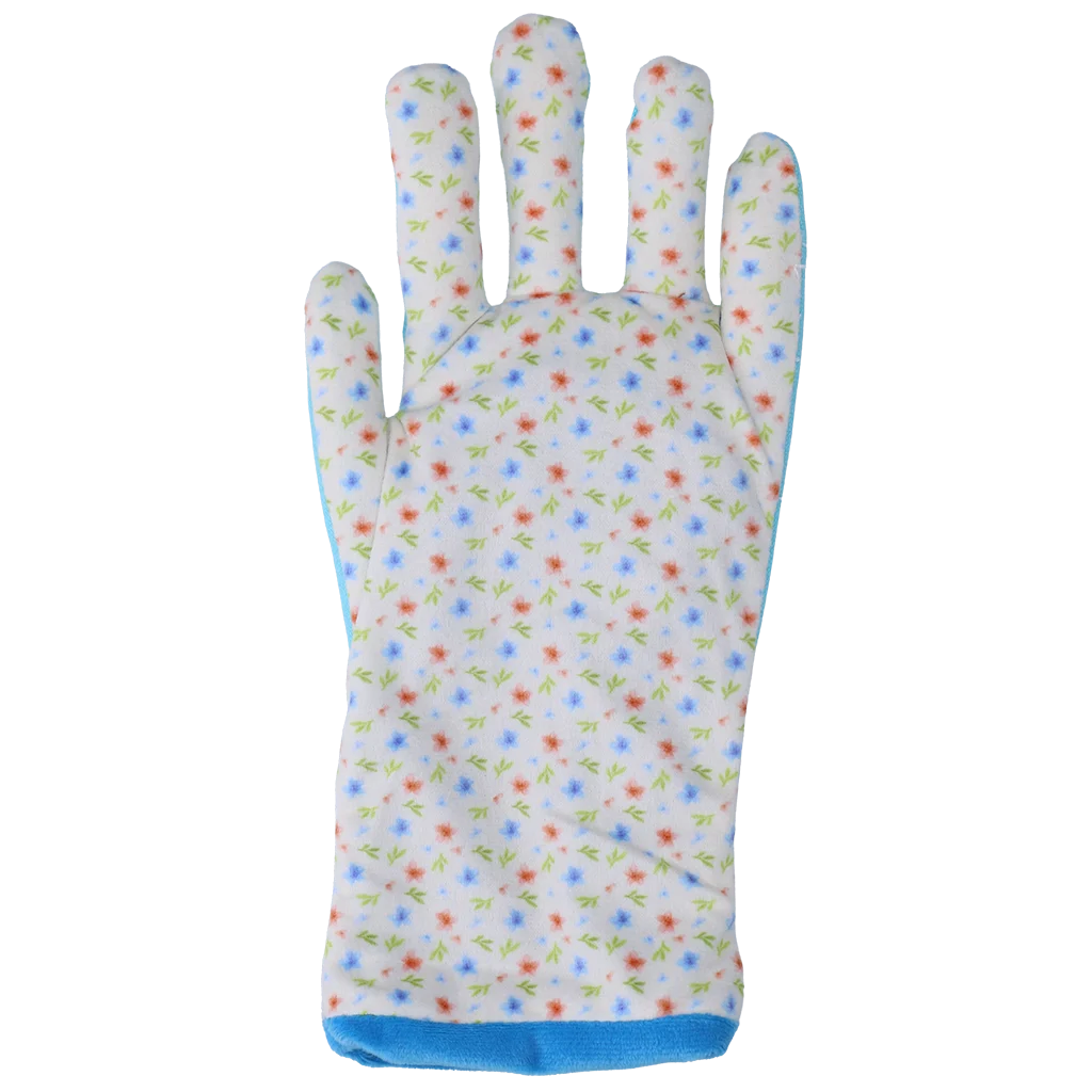 Schnüffelspielzeug mit Knistermaterial und Platz für Leckerlis – Garden Paws Garden Glove Sky Flowers – Bild 5