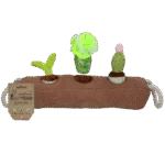 Schnüffelbox für Hunde mit herausnehmbaren Pflanzenspielzeugen – Garden Paws Snuffle Box Sprout, Crop & Cactus
