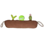 Schnüffelbox für Hunde mit herausnehmbaren Pflanzenspielzeugen – Garden Paws Snuffle Box Sprout, Crop & Cactus – Bild 4