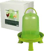 Geflügeltränke auf Füßen, Limettengrün, 5 l – Gaun
