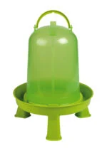 Geflügeltränke auf Füßen, Limettengrün, 5 l – Gaun – Bild 2