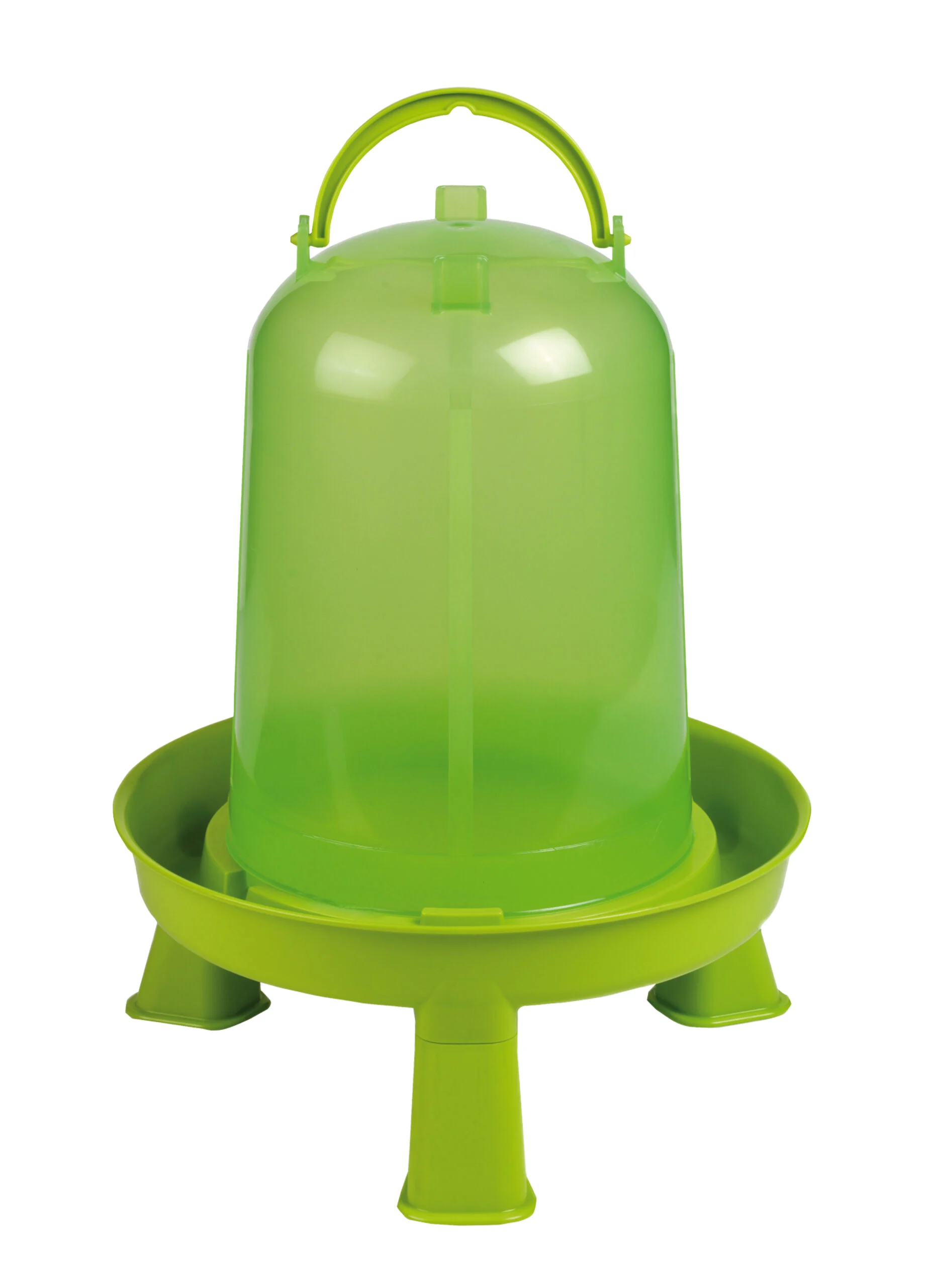 Geflügeltränke auf Füßen, Limettengrün, 5 l – Gaun – Bild 2