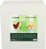 Geflügeltränke auf Füßen, Limettengrün, 5 l – Gaun – Bild 4