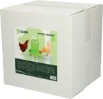 Geflügeltränke auf Füßen, Limettengrün, 5 l – Gaun – Bild 3