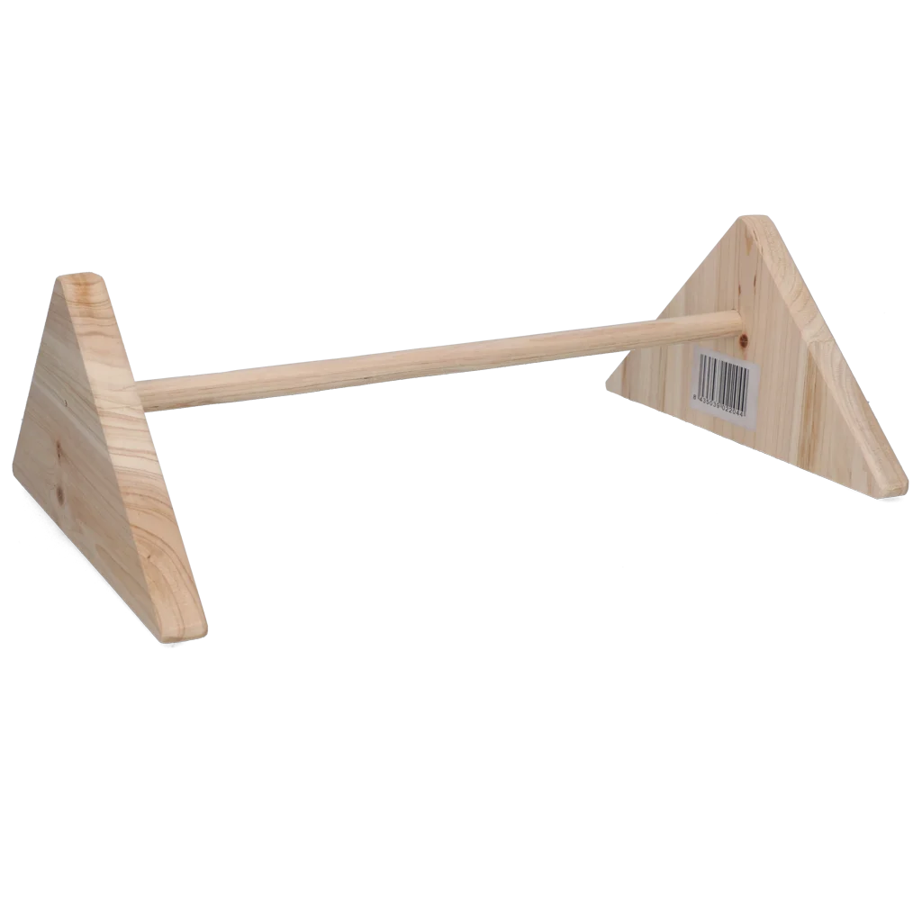 Kükensitzstange mit einer Holzstange – Gaun – Bild 1