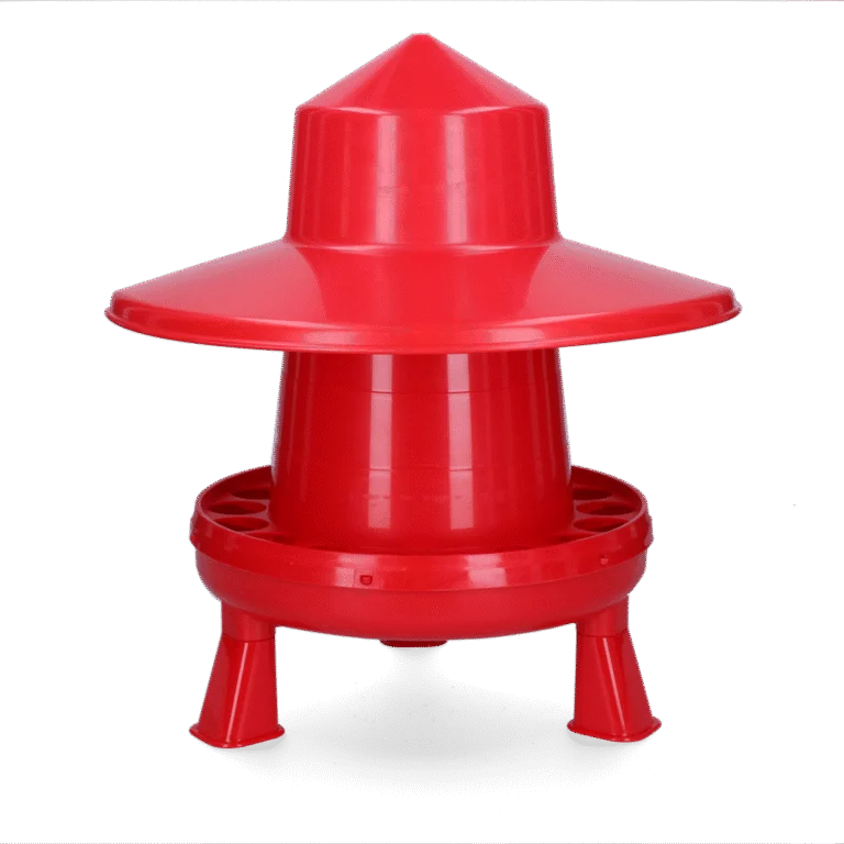 Futterturm für Geflügel mit Regenhaube und Füßen, 4 kg – Gaun