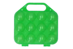 Eierablage für 12 Eier, Limettengrün, 18 x 13 cm – Gaun – Bild 2