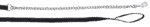 Führstrick mit Kette, Schwarz, 250 cm – Bild 2