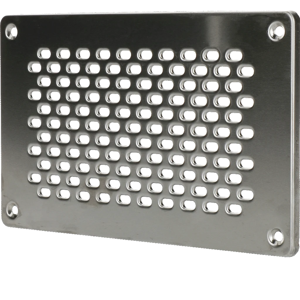 Edelstahl Vorsatzgitter 25 x 15 cm – Gevelfix – Bild 1