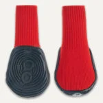 Hundeschuhe mit rutschfester Sohle, wasserdicht, Größe M, Rot und Schwarz, 2 Stück – Goo-eez Ultras