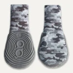 Hundeschuhe mit rutschhemmender Sohle, wasserdicht, Größe M, Camouflage und Grau, 2 Stück – Goo-eez Ultras