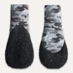 Wasserdichte Hundeschuhe mit Gummisohle, 4 Stück, XS, Camouflage und Schwarz – Goo-eez Lites