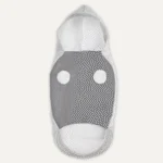 Fleece Hoodie für Hunde mit Plüschfutter, Größe XS, Grau – Goo-eez Kangaroo Fleece Hoodie – Bild 5