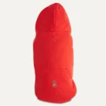 Hundehoodie mit Plüschfutter, Rot und Schwarz, XXS – Goo-eez Kangaroo Fleece Hoodie – Bild 6