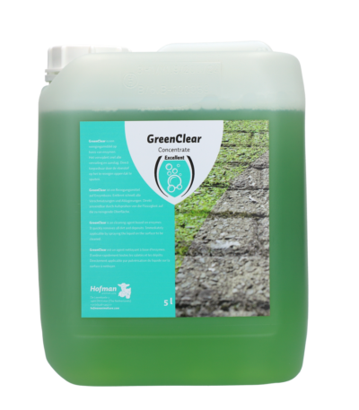 Reiniger für den Außenbereich mit Enzymen, Konzentrat 5 l – Excellent Green Clear