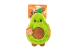Quietschspielzeug für Hunde mit drei Quietschern – Growl Flip Floppz Ava die Avocado