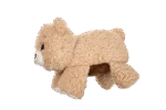 Hundekuscheltier aus Sherpa Plüsch mit großem Quietscher – Growl Fuzzaroos Benny der Bär – Bild 4