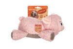Hundespielzeug aus Sherpa Plüsch mit großem Quietscher – Growl Fuzzaroos Lolly das Lämmchen
