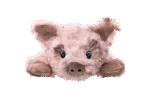 Plüschspielzeug für Hunde mit 5 Quietschern und Knisterfolie – Growl Cuddlerz Snorters das Schwein – Bild 2