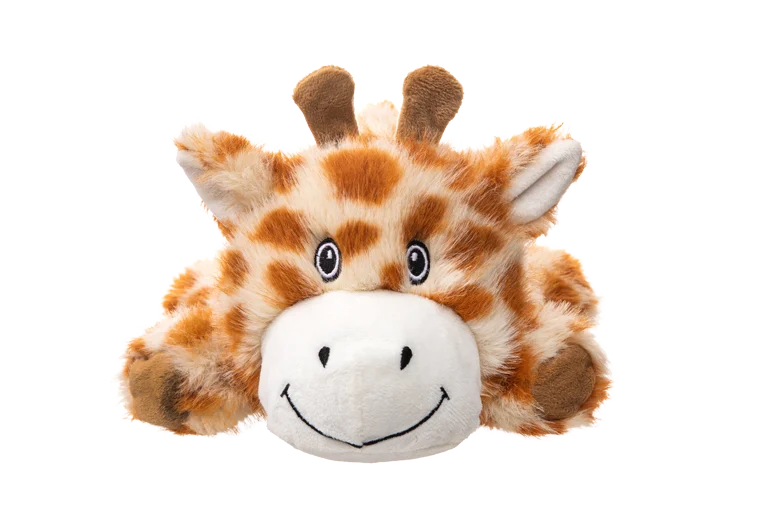 Plüsch Hundekuscheltier mit stabilen Nähten – Growl Snugglez Glen die Giraffe – Bild 2