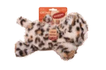 Plüsch Hundespielzeug mit verstärkten Nähten – Growl Snugglez Larry der Leopard