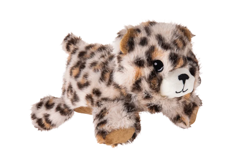 Plüsch Hundespielzeug mit verstärkten Nähten – Growl Snugglez Larry der Leopard – Bild 3