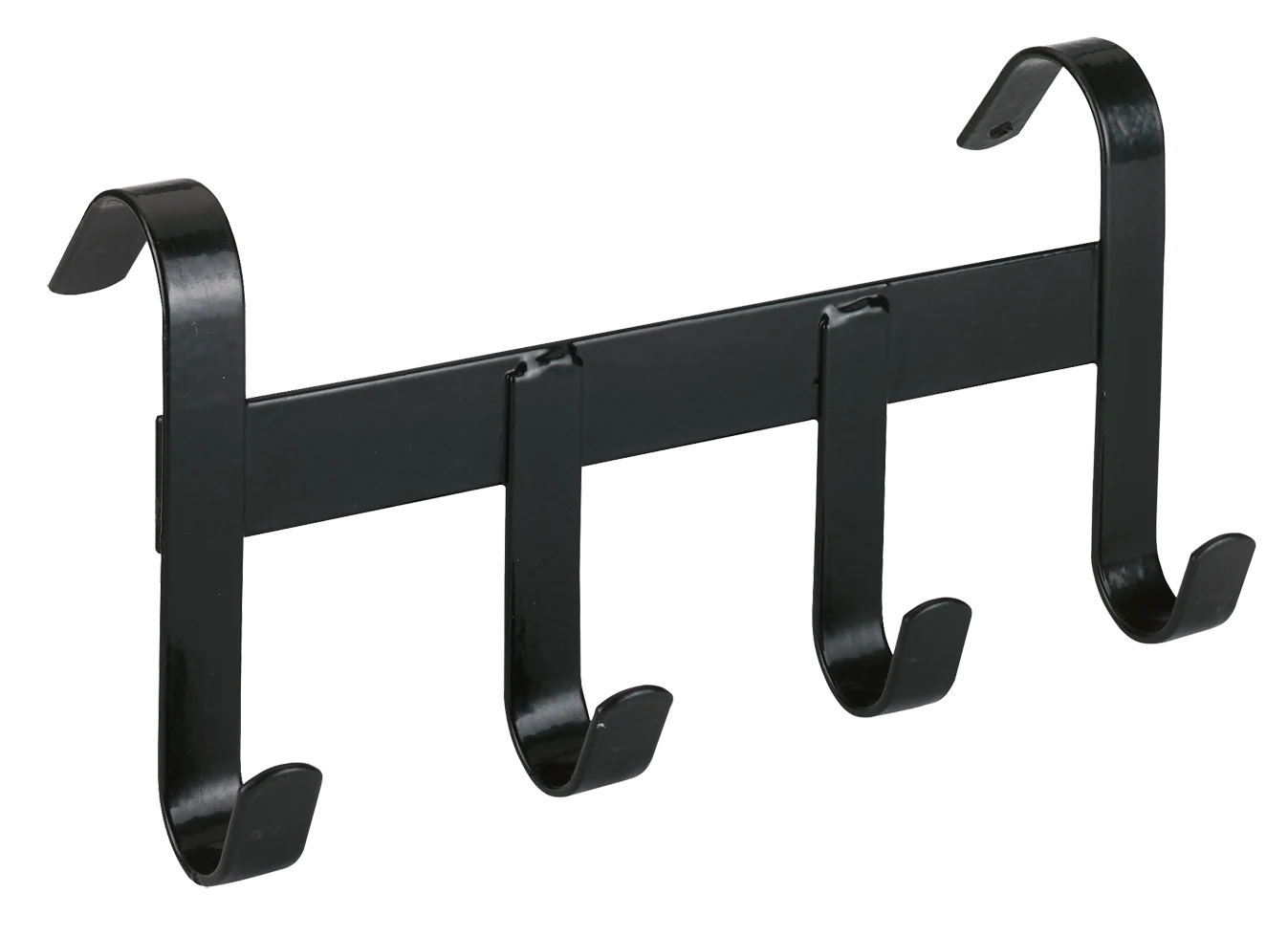 Halfterhalter aus Metall mit 4 Aufhängehaken, Schwarz – Bild 1