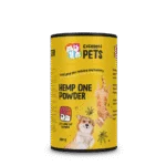 Hanfblütenpulver für Hunde und Katzen mit Johannisbrot, 250 g – Excellent Pets Hemp One Powder